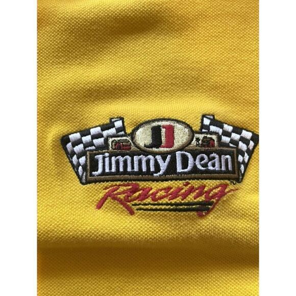 Derrike Cope Signed Polo Shirt Jimmy Dean Racing NASCAR Vintage 1999 Size XL - Picture 7 of 8